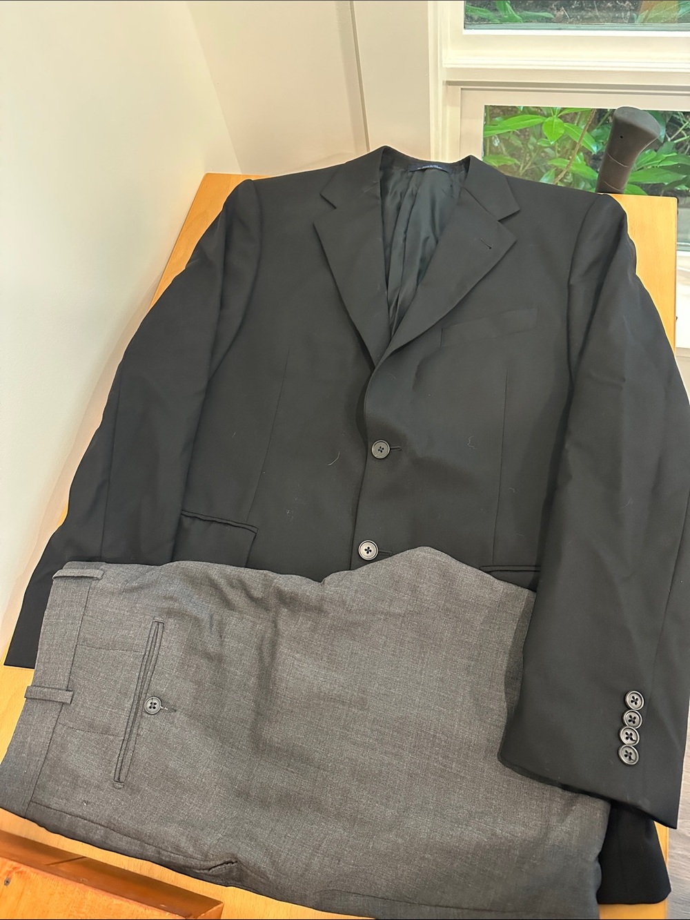 Men's Gray Trousers - 32x30 part of Classic Two-Piece Suit - Made in USA